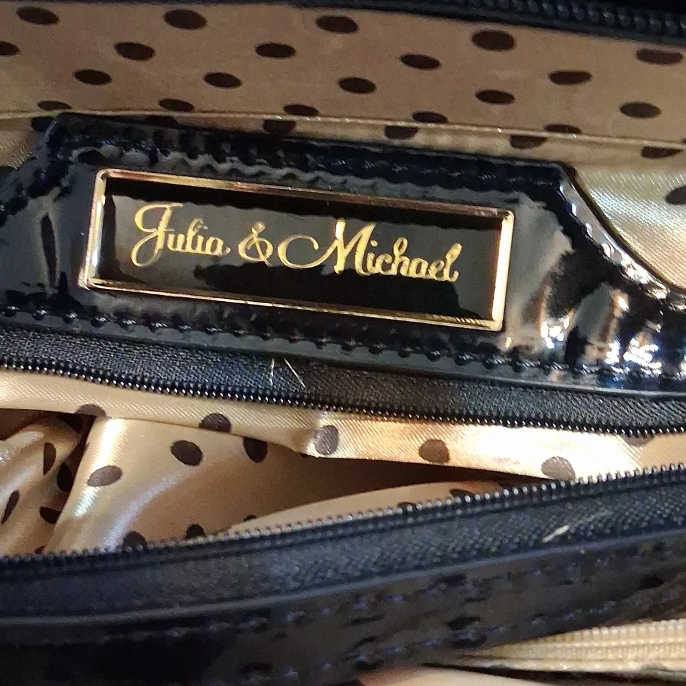 Julia & Michael EUC Patent Handbag - Picture 8 of 16
